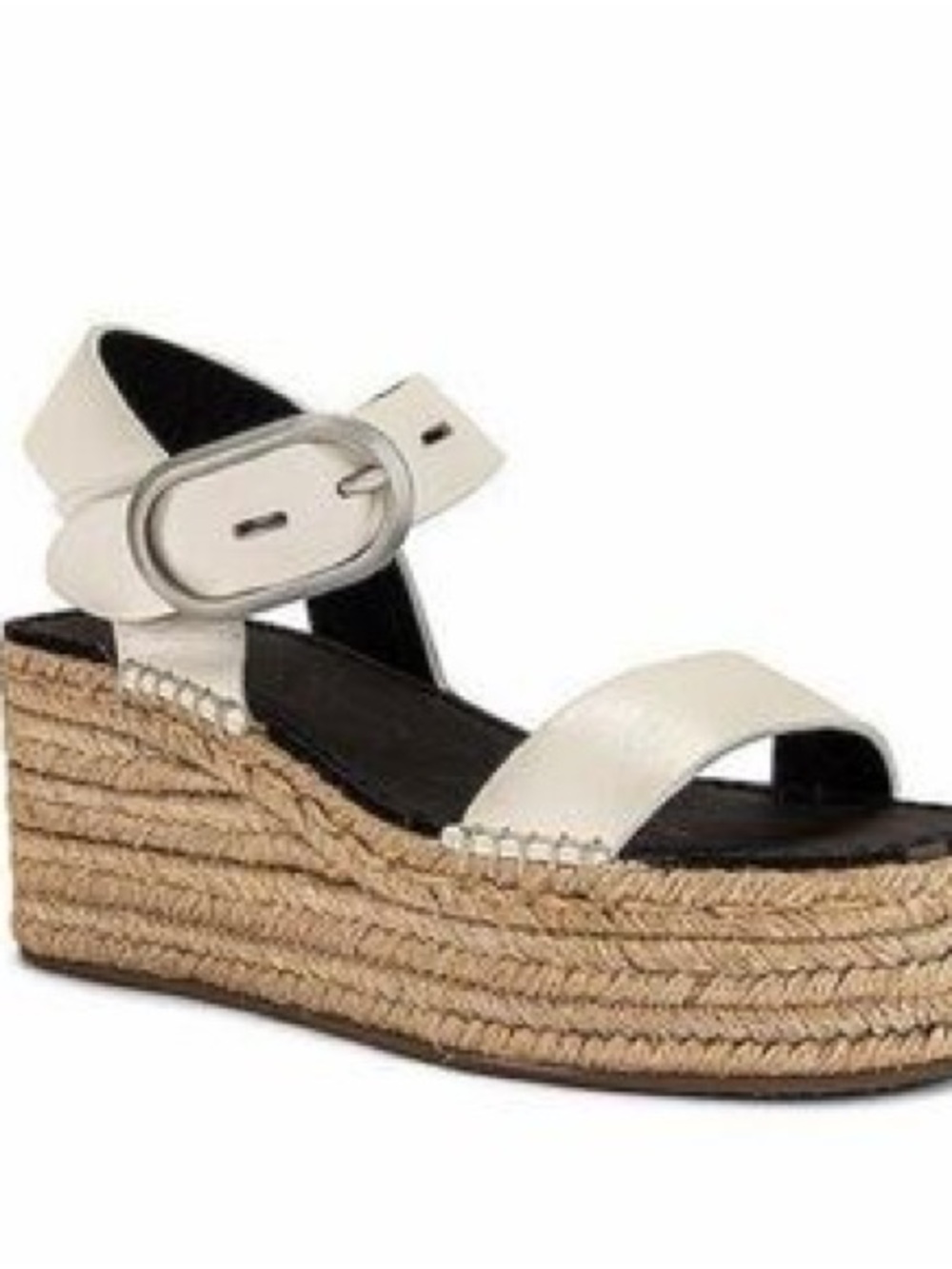 Rag & Bone Ansley Buckle Espadrille Wedge